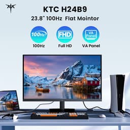 KTC H24B9 Flat 16:9 VA FHD 1920 x 1080@100Hz Kantoor monitor — thumbnail 5