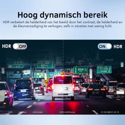 VIN® Dual Dashcam - Dashcam Voor Auto 1080p - Voor en Achter Camera – Auto Camera - G-Sensor - App Bediening – Parkeermodus — thumbnail 2