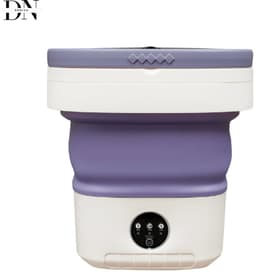 Deniva - Mini Wasmachine - Kleine Wasmachine - Opvouwbare Wasmachine - 12 Liter - 3 Wasmodi - Lichtgewicht - Voor Reizen & Campings — thumbnail 1