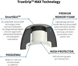 Comply Foam TrueGrip Max voor AirPods Pro 3 - maat LARGE, 3 paar — thumbnail 5