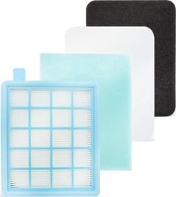 Gelijkwaardige aan origineel, HEPA Filterset geschikt voor Philips FC8058/01 Power Pro Compact - Filters — thumbnail 2