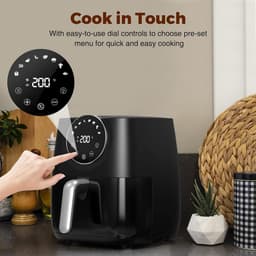 XXL Heteluchtfriteuse 5,7 Liter met Touchscreen en 100+ Recepten — thumbnail 6