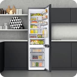 SAMSUNG Combi-koelkast RB38C600CS9 - klasse C - No Frost - 2.03 x 59,5 x 65,8 - roestvrij staal — thumbnail 7