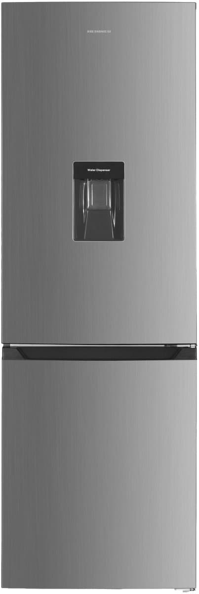 Heinner HCNF-HM291XWDE++ Koel-vriescombinatie met Waterdispenser – 291 L – Total No Frost – Elektronische Temperatuurregeling – Zilver – 5 Jaar Garantie — afbeelding 1