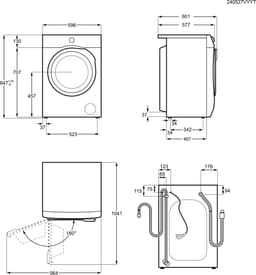AEG LR7386BB4 7000 serie ProSteam® - Wasmachine - 30% zuiniger dan energielabel A - 8 kg — thumbnail 15