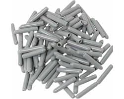 100 stuks vaatwassermand - Deksel voor vaatwassermand - Universeel Afdruiprek Beschermkappen voor Vaatwassermand - roestreparatie - afdekdoppen - voor alle serviesmanden, extra sterke roestbescherming voor vaatwasser - grijs