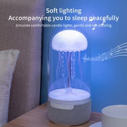 Kraftverdia - Bluetooth speakers - Portable Bluetooth speaker draadloos - Levendige kwallenluidspreker - Met wisselende lichteffecten en unieke omgevingsgeluidseffecten - Compatibel met de meeste apparatuur - Cadeau voor Mannen en Vrouwen — thumbnail 2
