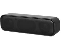 longziming -USB PC Speaker Mini Soundbar – Draagbare Computerspeaker met 3D Surround Stereo – Plug & Play voor Laptop, Desktop en Notebook