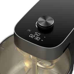 Ooni Spiraalmixer Halo Pro - Grijs - 750 watt - Digitale timer - 7 liter RVS kom — thumbnail 3
