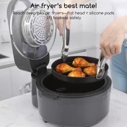BOTC Oventang - Airfryer Pannengrijper - Kommengrijper voor hete platen - Compatibel met Instant Pot-accessoires - 2 stuks — thumbnail 3