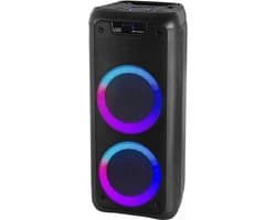 Draagbare Bluetooth Speaker met Discolicht, Microfoon-ingangen en MP3 Speler