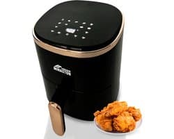 Compacte 9-in-1 Airfryer 3,6L met Digitale Touchscreen en 9 Programma's - Zwart