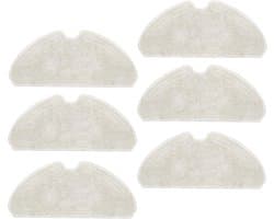 Reserveonderdelen, 6 stuks mop, Geschikt voor Dreame D10S, D10S Pro, D9 Max Gen 2, D9 Max White, F9 Pro robotstofzuiger, reserveonderdelen
