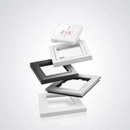 Digitale Opbouw Kamerthermostaat voor Hydraulische Vloerverwarming - Icon Display - Wit — thumbnail 4