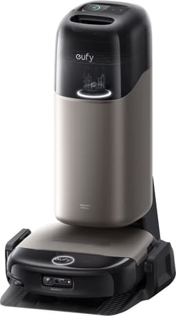 eufy S2 Nieuw 2026 Stofzuiger- en Dweilrobot HydroJet, 30kPa AeroTurbo™ 2.0-Zuigkracht, Vloerreinigingssysteem 2.0, EcoClean™ Elektrolyse, Randreiniging, Haarvrije DuoSpiral™ Borstels, 12-in-1 UniClean™ Station — thumbnail 2