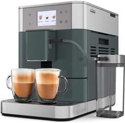 KitchenAid Volautomatische Espressomachine KF7 - 20+ recepten en melkopschuimer - 2 kopjes tegelijk vullen - Juniper — thumbnail 2