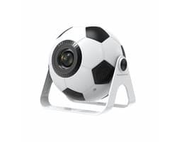 Namajunas - Beamer - Voetbalprojector - Smart 1080P Full HD Projector - Mini Beamer - FULL HD (4K-Ondersteuning) - 3000 lumen - WiFi & Bluetooth - Ingebouwde Speakers - Draagbare Beamer Thuisbioscoop - - Autofocus