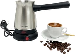 Frank & Muller - Elektrische Turkse Mokka Machine 0,5 Liter – Turkse Koffiezetter Cezve – Elektrische Ibrik 500 ml – RVS Koffiepot – 360° Draaibaar – Verborgen Verwarmingselement – Droogkookbeveiliging – Met Veiligheidsdeksel - Geschikt voor Melk — thumbnail 1