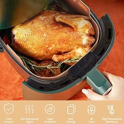 3pcs Air Fryer Accessories Set, 1PC Silicone Air Fryer Liner Basket and 2PCS Oven Silicone Gloves, Kitchen Accessories, Airfryer Silicone Liners, Kitchen Kitchenware Accessories, Kitchenware Accessories — thumbnail 3