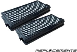 Replacements® HEPA-filters geschikt voor Miele Active AirClean 50 – Voor Complete C3, C2, S8, S6, S5, S4 - Vervangt SF-HA 50 - 2 stuks — thumbnail 1