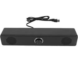 Compacte USB PC Speaker Set met Bluetooth - Stereo Geluid voor Laptop en Desktop