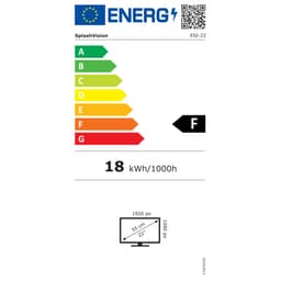 SplashVision® Waterdichte badkamer TV - ESI-32B Android LED Badkamer TV Zwart — thumbnail 2