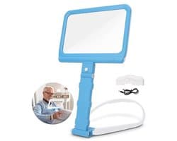 Handsfree Vergrootglas met 5x Versterking en Verlicht LED - Ideaal voor Lezen en Naaien