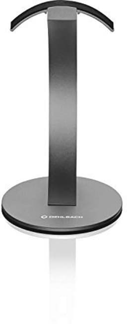 Hoogwaardige Aluminium Hoofdtelefoonstandaard - Materiaalvriendelijke Opslag - Mat Zwart — thumbnail 2