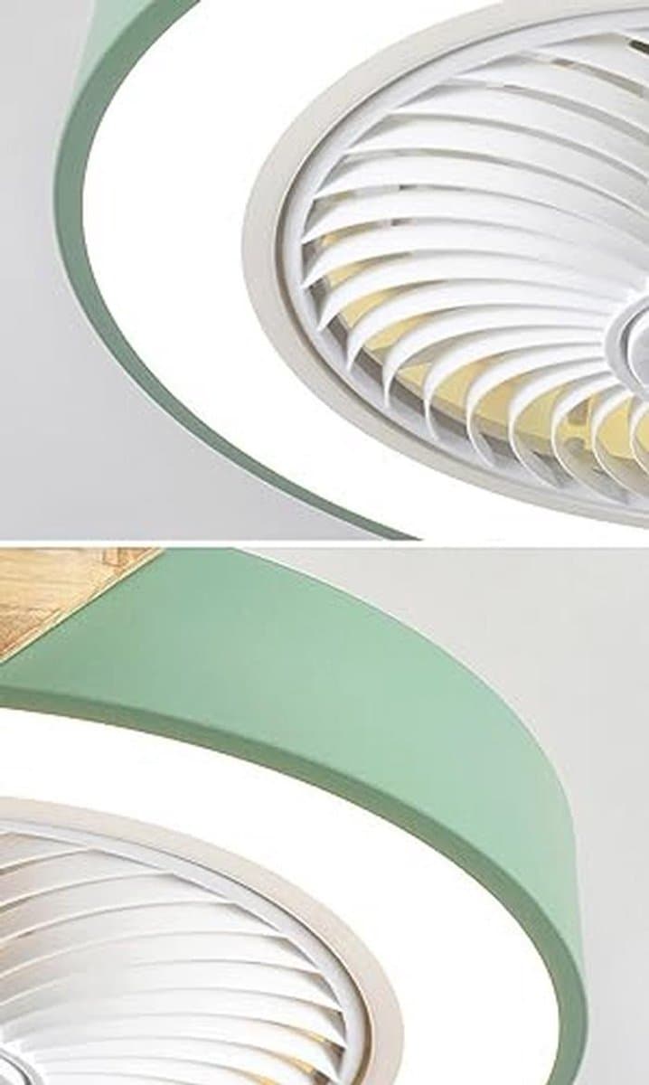 Moderne Plafondventilator met Verlichting en Afstandsbediening - 6 Snelheden en Verstelbare Kleurtemperaturen — afbeelding 1
