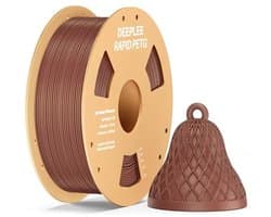 PETG-filament bruin 1,75 mm voor FDM 3D-printers - Hoge snelheid en precisie