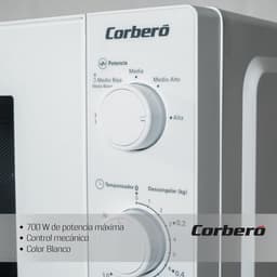 Magnetron met Vrije Installatie - 20 L, 700 W, 5 Standen, Mechanische Bediening — thumbnail 3
