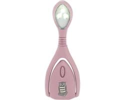 Dimbare Leeskrachtige Uil Lamp - Perfecte Boekenaccessoire in Oudroze