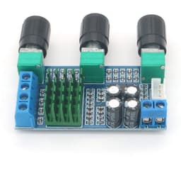 Digitale Audio Versterkerbord 2x80W TPA3116D2 Chip met Bass Controle — thumbnail 5