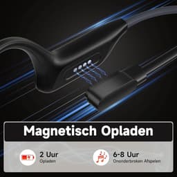 MANKIW Bone-Conduction Koptelefoon – Draadloze Bluetooth 6.0 – Stabiele Verbinding – Professionele IP68 – Lange Batterijduur – Licht & Comfortabel – Voor Sport, Fitness en Dagelijks Gebruik — thumbnail 2
