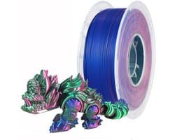 Glanzend Triple Kleur PLA Filament 1.75mm - Rood, Blauw, Groen 3D Printmateriaal
