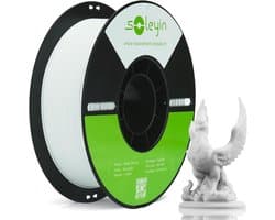 Creality Ultra PLA Filament - Matwit - 1,75 mm - 1 kg - Hoge Snelheid 30-300 mm/s - Environmentally Friendly - Voor de meeste 3D-printers Creality Ender K1, K1C, K2 Plus - 3D-printverbruiksartikelen - Matte White - 3D Printer Filament