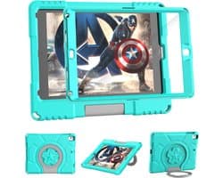 Lichtgewicht Shockproof iPad Hoes met Ingebouwde Screen Protector en Handvat voor 9.7 inch