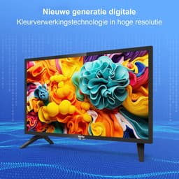 TuTu Standaard TV - LED HD - 24 inch/61 cm - Frameless Design - Triple Tuner DVB-T/T2/C/S/S2 - HDMI x1, USB x1, CI+ - TUB24F1DN — thumbnail 11