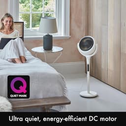 Efficiënte Home Ventilator met Afstandsbediening en LED Verlichting - 3D Oscillatie — thumbnail 5