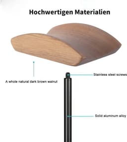 Houten Hoofdtelefoonhouder voor Alle Hoofdtelefoonmaten — thumbnail 4