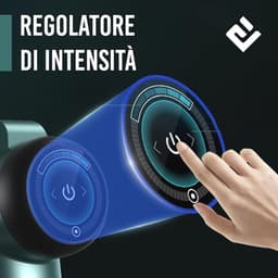 Diepte Weefsel Massagepistool met 30 Snelheden en 8 Massagekoppen — thumbnail 3