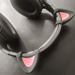Decoratieve Roze Kattenoren voor Hoofdtelefoons - Verstelbare Accessoire voor Gaming Headsets — thumbnail 2