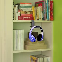 Ronte - Opvouwbare headsetstandaard van aluminium voor tafel - hoofdtelefoonhouder met haak-houder — thumbnail 5