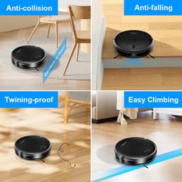 Liectroux L200 Verbonden Robotstofzuiger met Dweilfunctie – 4000 Pa Zuigkracht – App-bediening & Automatisch Opladen — thumbnail 3