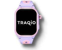 Traqio TRQ08 - smartwatch kinderen - gps horloge kind - kinderhorloge bellen - gps tracker kinderhorloge - kinderhorloge met gps - kinderhorloge - Roze