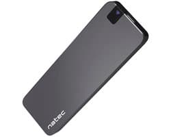 EXTERNE SSD-BEHUIZING NATEC RHINO M.2 NVME USB-C 3.1 GEN 2 ALUMINIUM