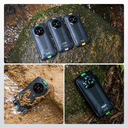 DOOGEE Fire 3 Pro 4G - Robuuste Smartphone - Outdoor telefoon - 16 GB RAM+128 GB/2TB TF - Android 15 - 8350 mAh/18 W - 5,5 inch HD+ - Gemini AI - NFC - GPS - Face ID - Vingerafdrukscanner - Grijs — thumbnail 4