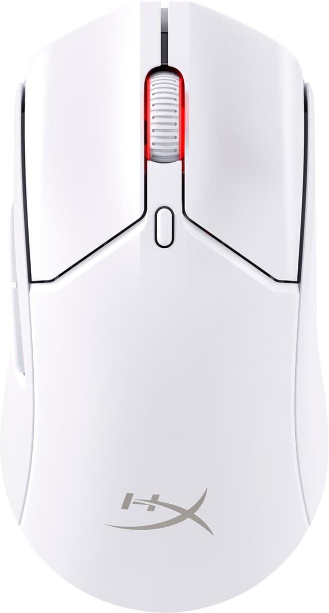 HyperX Pulsefire Haste 2 - Draadloze Gaming Muis - PC, PS5, PS4, Xbox Series X|S & Xbox One - Wit — afbeelding 1