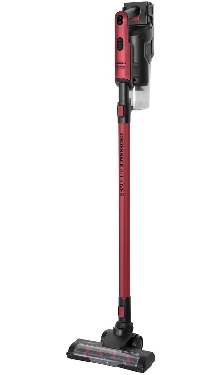 Taurus Crossback All Over 2-in-1-steelstofzuiger Batterij/Accu Droog EPA Zakloos Zwart, Rood 2,2 Ah — afbeelding 1