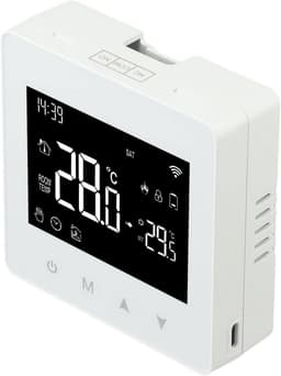 Slimme WiFi Thermostaat met Aanraakknop en Spraakbediening – Wekelijks Programmeerbaar en Nauwkeurige Temperaturregeling — thumbnail 5